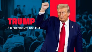 Acompanhe a análise sobre a vitória de Trump nas eleições dos EUA  aovivo [upl. by Yrruc354]