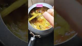 Easy samber recipe samber healthyfood recipe shorts trending ytshortsindia easyrecipe dal [upl. by Kare]