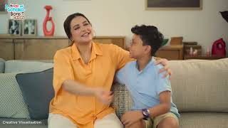 Kinder Schoko Bons Crispy welcomes Subhashree Ganguly  20 sec [upl. by Lorrimer]