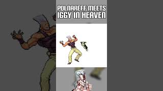 Polnareff meets Iggy in Heaven  JoJo Sprite Animation [upl. by Zach392]