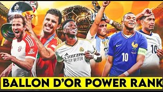 Ballon dOr 2024 Power Rankings [upl. by Fishbein]