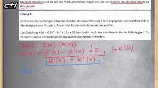 Betriebsoptimum und Betriebsminimum  Individuelle Angebotsfunktion ★ Erklärung [upl. by Adda858]