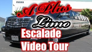 Cadillac Escalade Limo  Limo Service San Diego  A Plus Limos [upl. by Euseibbob]