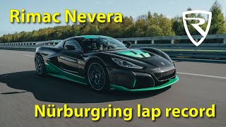 New lap record Rimac Nevera vs Tesla Model S Plaid Nürburgring analysis [upl. by Tory120]