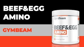 Amino Beef and Egg l Videorecenzia l GymBeam l Igor Illeš [upl. by Major]