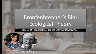 Bronfenbrenners Bioecological Theory  Review of Theories Related To The Learners Development [upl. by Enneira]