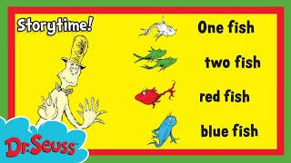 One Fish Two Fish Red Fish Blue Fish  Full Episode  Official Animated ReadAlong  Dr Seuss [upl. by Ellenij]