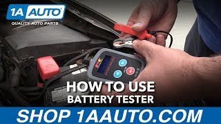 How to Use A Battery Tester [upl. by Ellertal141]