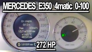 Mercedes E350 4matic 0100 kmh [upl. by Eneloj873]