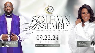 Solemn Assembly The Breakers Anointing with Pastor T Renea Glenn [upl. by Antonino]