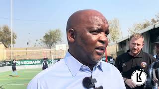 Pitso On Nedbank Pirates Honour  Sirino  Al Wahda [upl. by Ocisnarf]