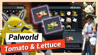 How to Get Tomato and Lettuce Seed in Palworld [upl. by Edie]