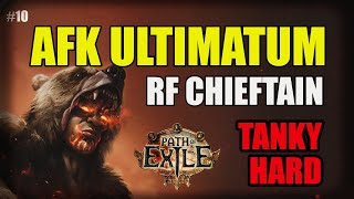 POE 325 🔥Righteous Fire Chieftain Build🔥 ULTIMATUM STRATEGY 🤑 CHEAP AND PROFIT  Path Of Exile [upl. by Fagan704]