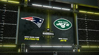 Madden 24  New England Patriots  New York Jets  Week 3 [upl. by Aeiram]