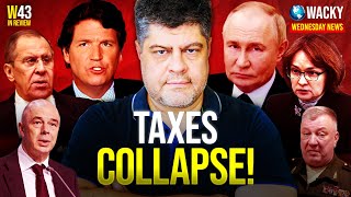 RUSSIAS TAXES COLLAPSE  Wacky Wednesday Russian News Update [upl. by Amesari]