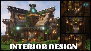 Epic Medieval Fantasy Mansion Build  Step by Step Minecraft Tutorial 2 [upl. by Morril]