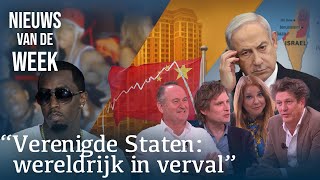 P Diddy wereldeconomie inflatie en schulden aanval Iran op Israël em  1723 Nieuws vd week [upl. by Ivan]