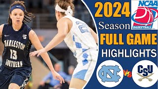 North Carolina vs Charleston so Womens Basketball  Highlights   College Womens basketball [upl. by Hal]