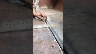 Wow amazing little tool working for level iron plate shortsvideo arcwelding [upl. by Euqilegna]