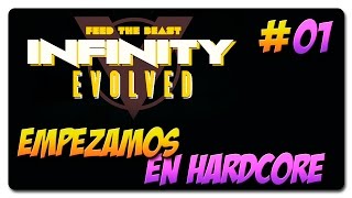 FTB INFINITY EVOLVED español  ep1  Empezamos en hardcorde [upl. by Loats503]