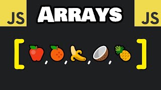 Learn JavaScript ARRAYS in 8 minutes 🗃 [upl. by Seif]