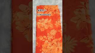 Branded georgettes 🥰🥰 fashion georgatttesaree onlineshopping branded [upl. by Nyroc]