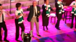 Celtic the Musical at the Pavilion Glasgow and Surprise Guest Lisbon Lion Bertie Auld [upl. by Amian333]