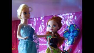 Monster High Meets Elsa and Anna from FROZEN [upl. by Yrad]