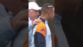 🇫🇷☄️ Le show Mbappé à l’entraînement avec le Real Madrid  mbappe realmadrid kylianmbappe [upl. by Aehcim]