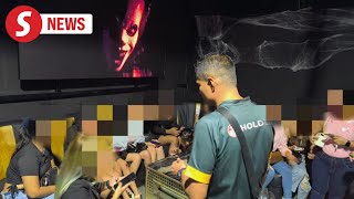 KL Halloweenthemed party goers spooked by police raid [upl. by Legyn]