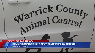 Warrick County Commissioners to Address Animal Control Arrests [upl. by Julianna915]