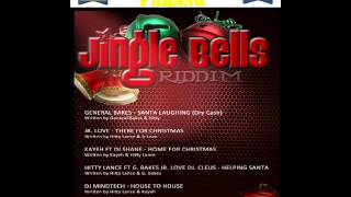 GENERAL BAKES  SANTA LAUGHING  JINGLE BELLS RIDDIM  ST LUCIA PARANG 2013 [upl. by Yeldud]