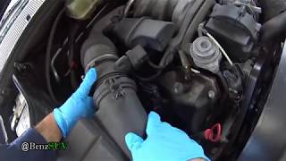 DIY  Cleaning of KampN Air Filter and airbox in MercedesBenz ML Class  W163 [upl. by Hailee]