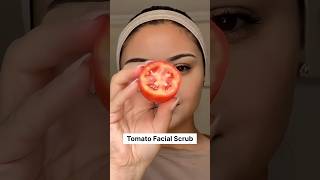 🍅TOMATO FACIAL At Home 😍7Days Fair amp Spotless Skin Challenge facial skincare youtube shorts [upl. by Shaughn]