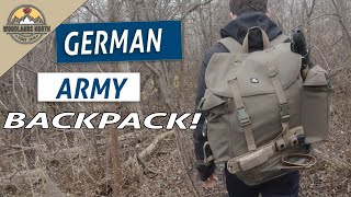 Get Ready for Ultimate Bushcraft Adventures with this German Army Backpack │Bushcraft MustHavequot [upl. by Richmound]