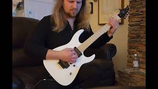 Caparison Michael Romeo MJR Dillenger Prominece Playing Info amp Review in Description [upl. by Sucramrej]