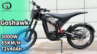 Hotsale Stealth bomber electric bike 72V42AH 3000W battery with BMS electric bike [upl. by Ahsiat]