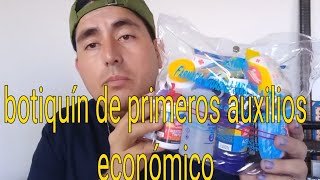 botiquín de primeros auxilios económico [upl. by Hankins]