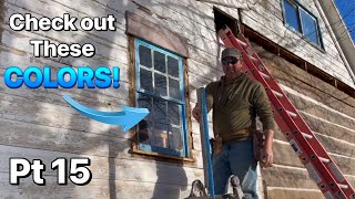 Renovating A 100YearOld log cabin home Part 15 [upl. by Venditti11]