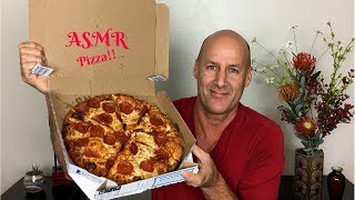 ASMR Eating Dominos PizzaSoft Spoken [upl. by Riesman]