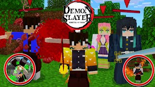 ESSA NOVA ADDON de DEMON SLAYER ATUALIZOU E ESTÁ Igual o Mod de PC PARA MINECRAFT PE [upl. by Figueroa122]