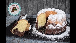 Klassischer Marmorkuchen einfacher Rührkuchenvon PurzelCake [upl. by Cirederf]