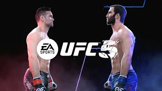 UFC 5  BRUTAL KNEES  Chris Weidman Vs Luke Rockhold FULL FIGHT GAMEPLAY PS5 [upl. by Ardnad74]