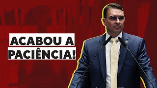 Flávio Bolsonaro é óbvia a perseguição do ministro do STF [upl. by Oznola401]