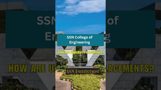 SSN College of Engineering Placement Review minutecollegereview ssncollege placement [upl. by Adyl442]