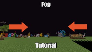 How To Use The Fog Command In Minecraft [upl. by Norym53]