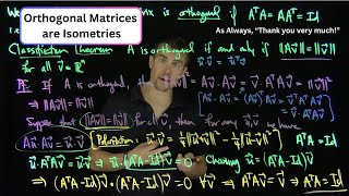 Orthogonal Matrices are Isometries [upl. by Vastha]