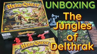 HEROQUEST Jungles of Delthrak UNBOXING amp Overview [upl. by Sined140]