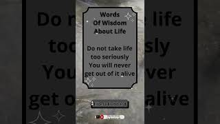 Words Of Wisdom About Life  Beautiful Words For Beautiful Life  shorts wordsofwisdom [upl. by Nellir]