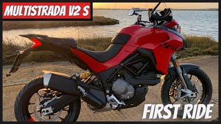 New 2022 Ducati Multistrada V2s First RideBetter then the 950s [upl. by Cherri]